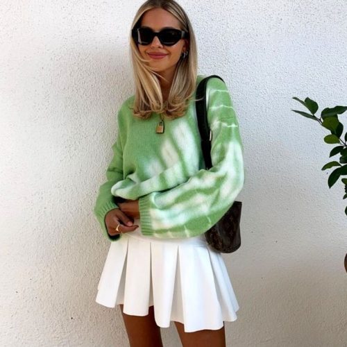 59 Cute Tennis Skirt Outfits To Steal 2022: How To Wear A Tennis Skirt