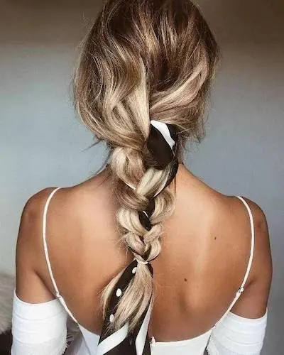 cute bandana hairstyles braids