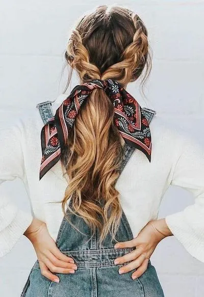 cute bandana hairstyles