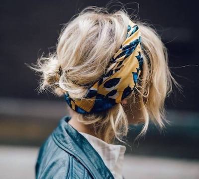 How to Create a Hairstyle with a Bandana  Pretty Designs