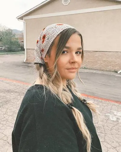 cute bandana hairstyles headband