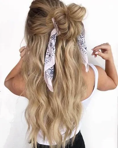 cute bandana hairstyles