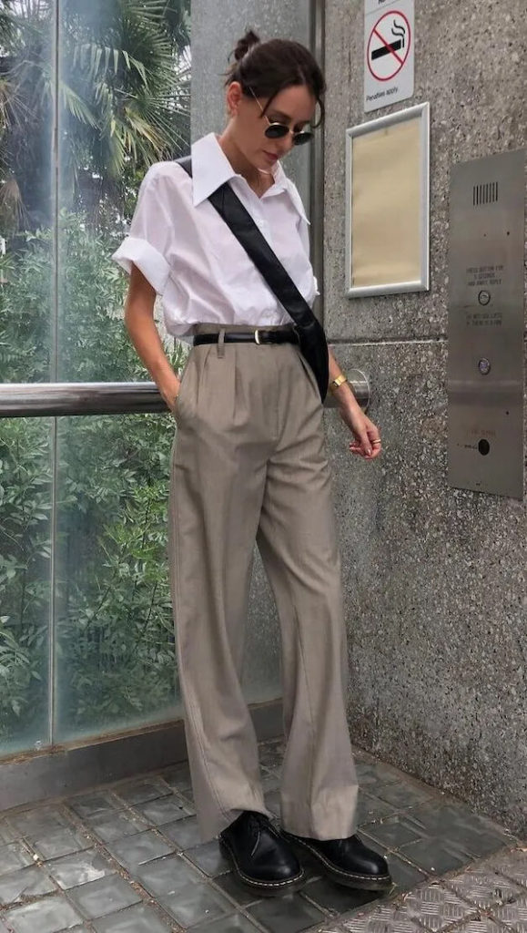 What To Wear With Khaki Pants Female [2024] 70+ Chic & Cute Khaki