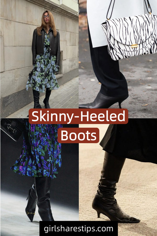 8. Skinny-Heeled Boots
