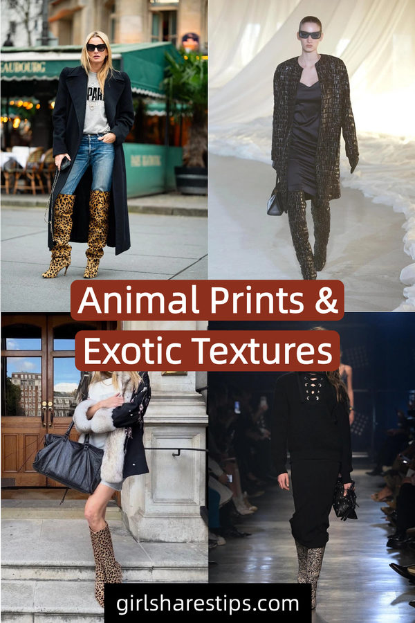 7. Animal Prints and Exotic Textures
