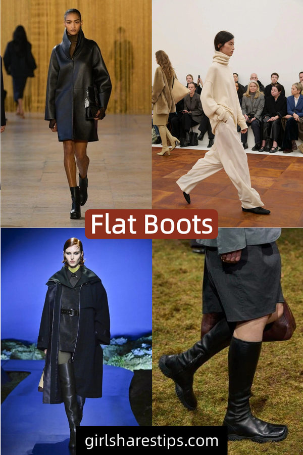 5. Flat Boots