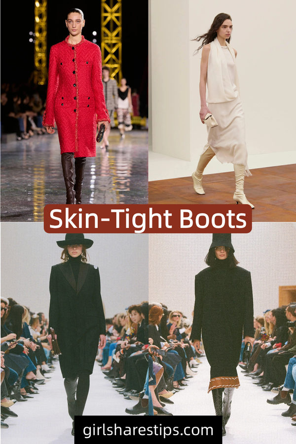 2. Skin-Tight Boots