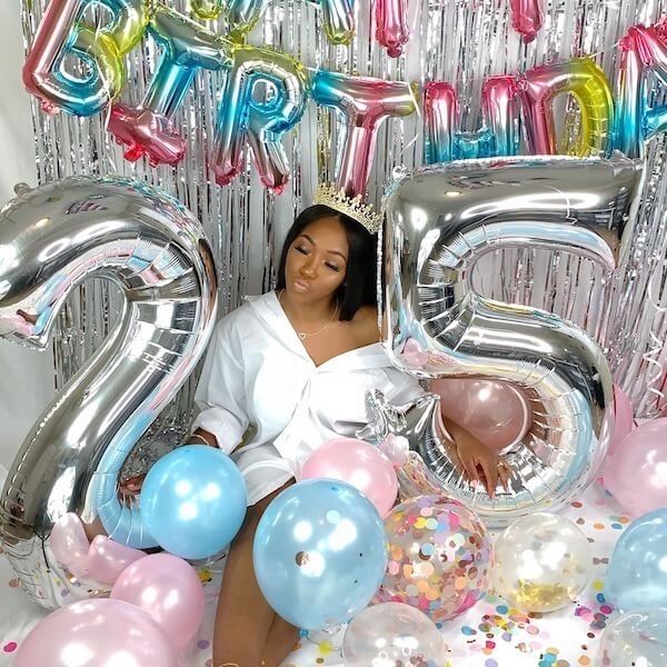 Confetti and Crown Birthday Photoshoot