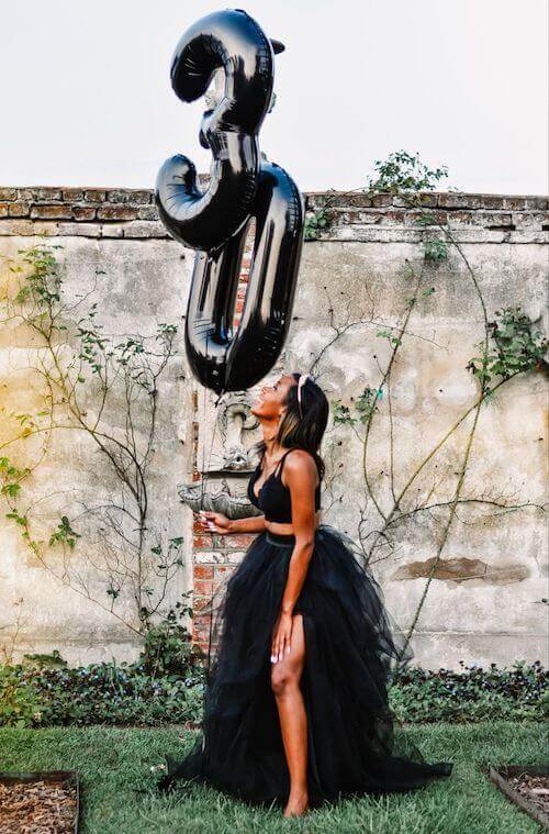 30th birthday photoshoot ideas outside