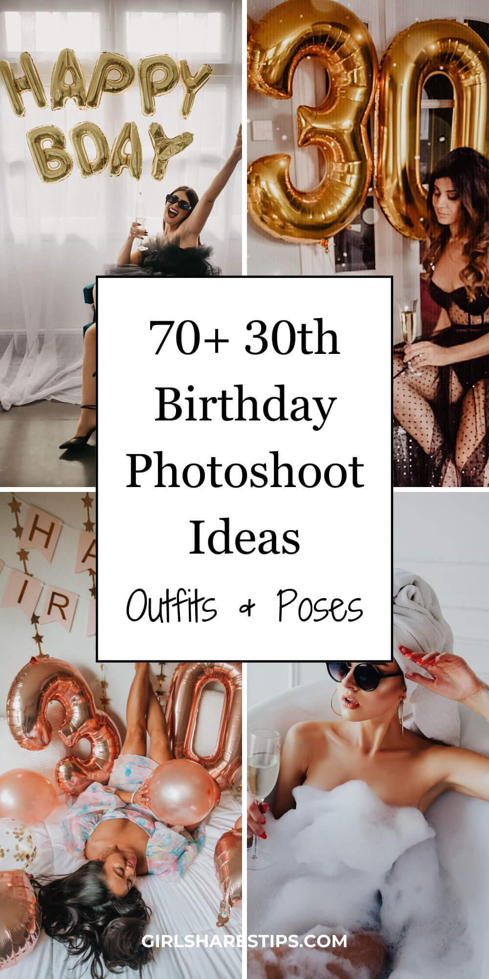 30th birthday photoshoot ideas