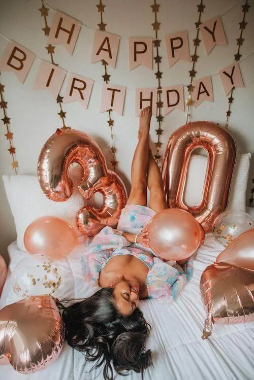 30th birthday photoshoot ideas for her