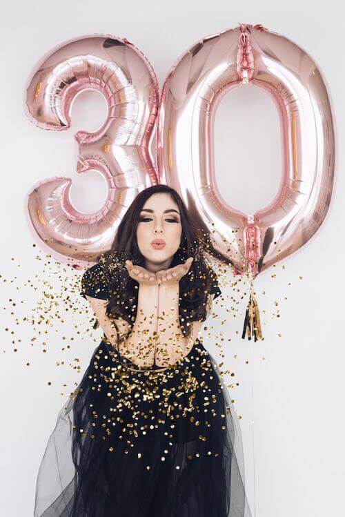 30th birthday photoshoot ideas for her