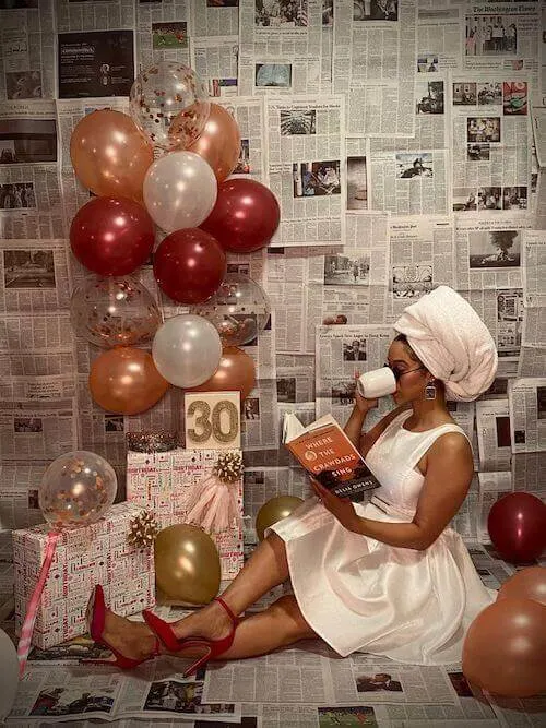 30th birthday photoshoot ideas for her