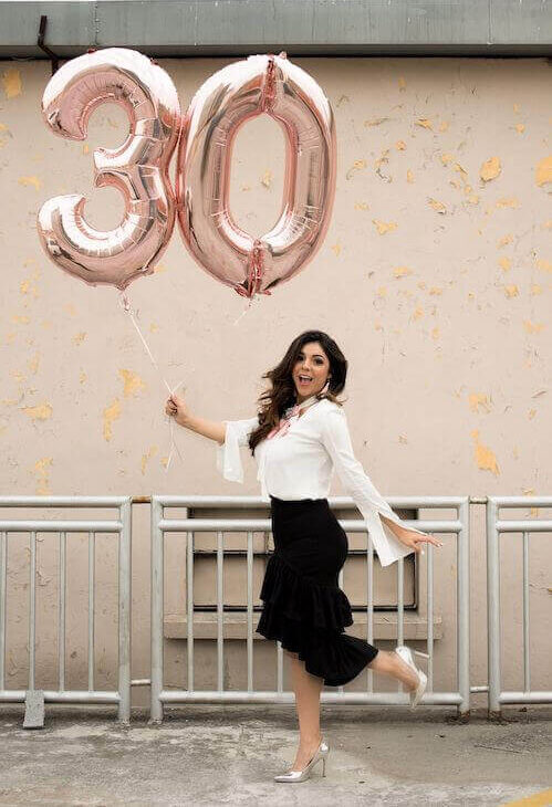 30th birthday photoshoot ideas for her