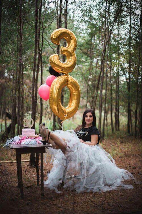 30th birthday photoshoot ideas outside