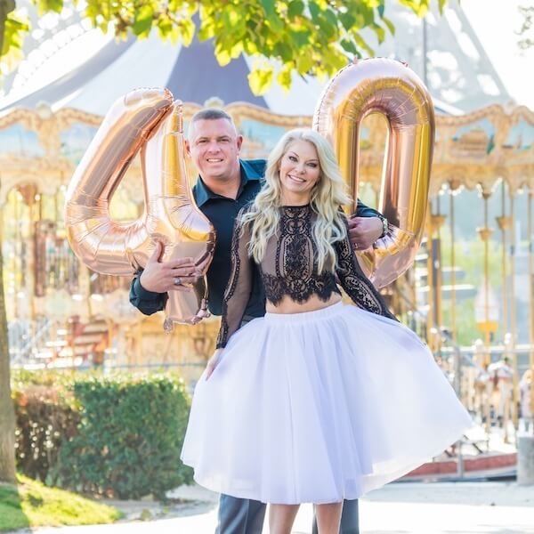 Fun Couples 40th Birthday Photoshoot
