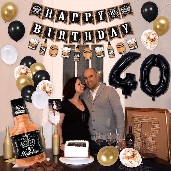 Joyful Couples Birthday Party Photoshoot