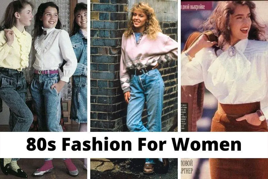 80s fashion women party