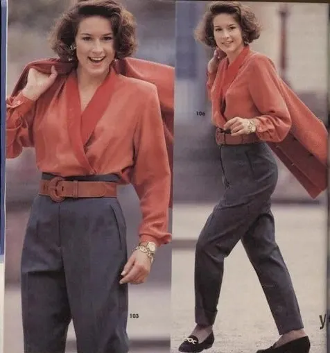 80s fashion women