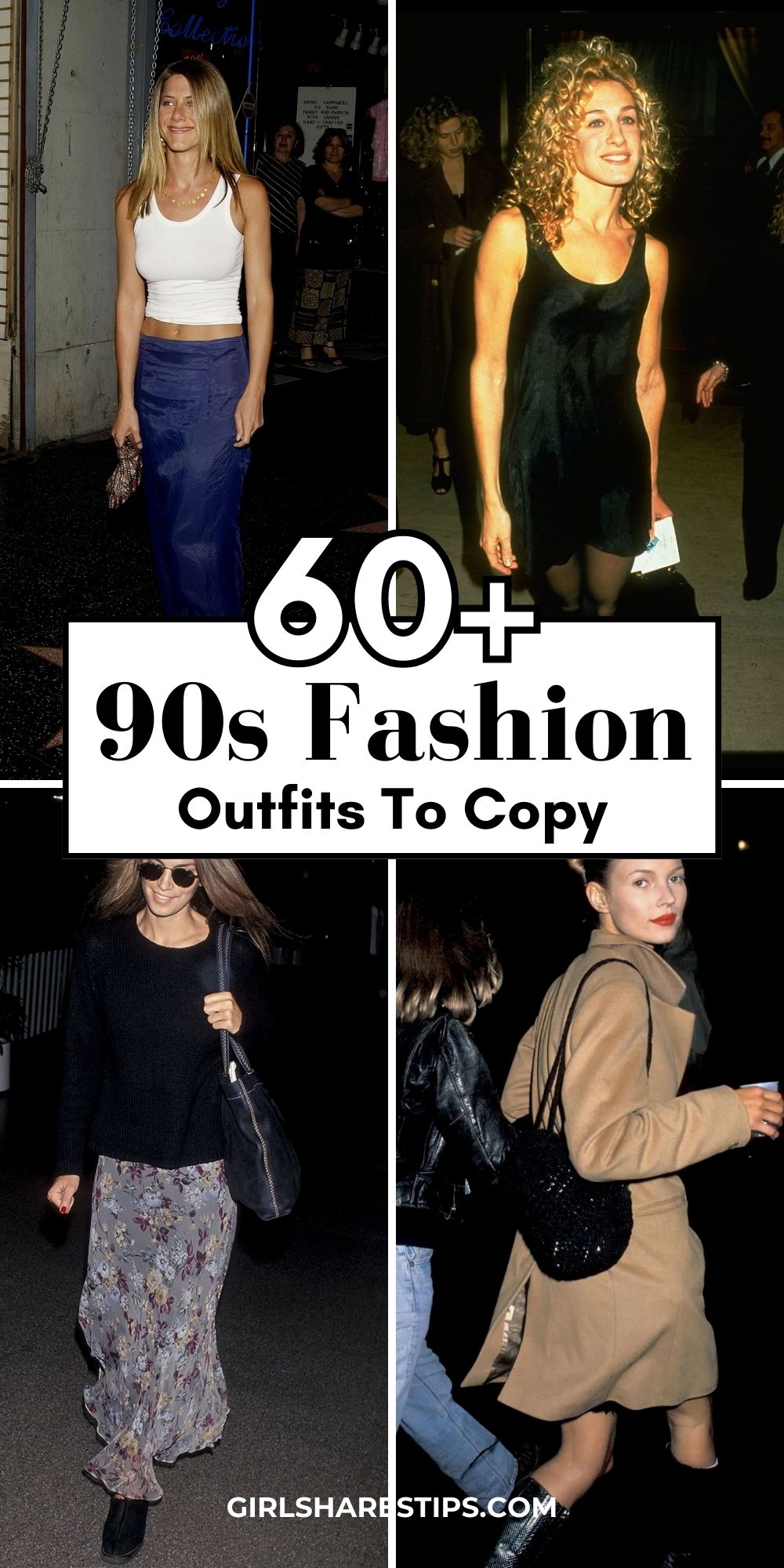 chic classy 90s fashion outfits collage