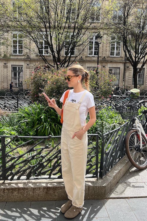 Birkenstock clogs outfit