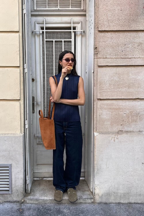 Birkenstock clogs outfit