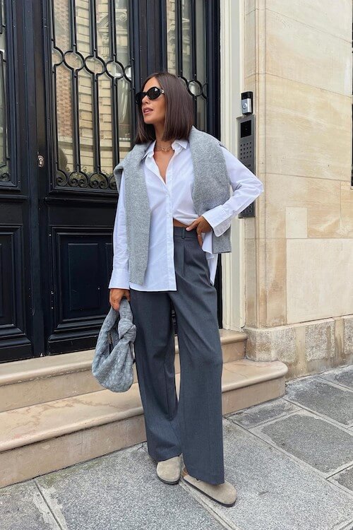 Birkenstock clogs outfit