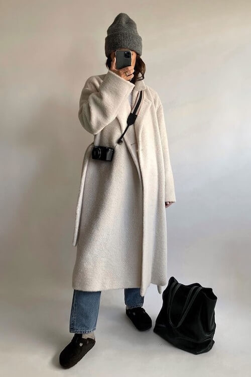 Birkenstock clogs outfit