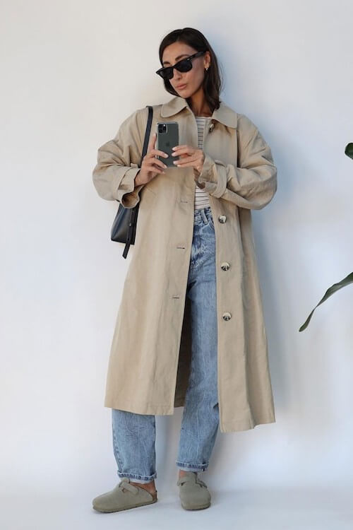 Birkenstock clogs outfit