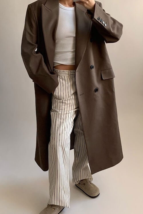 Birkenstock clogs outfit