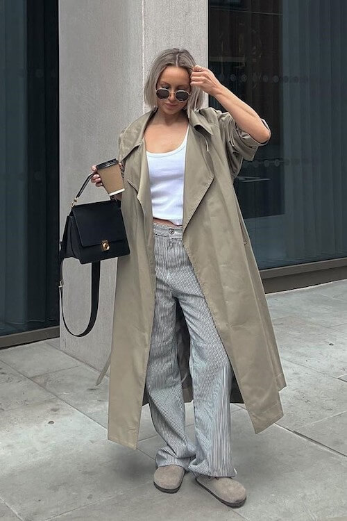 Birkenstock clogs outfit