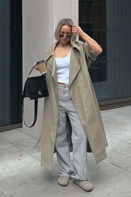 Birkenstock clogs outfit