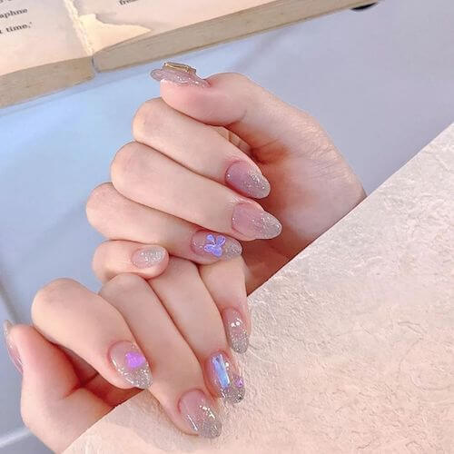 short Chinese nails