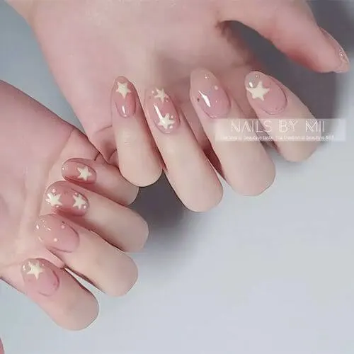 short Chinese nails