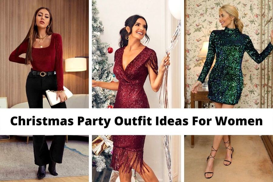 60+ Best Christmas Party Outfit Ideas For Women 2023 For Any Style - Girl Shares Tips