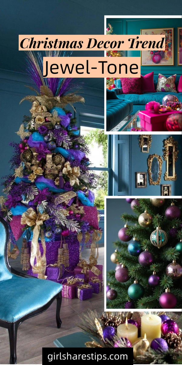 3. Jewel-Tone Christmas