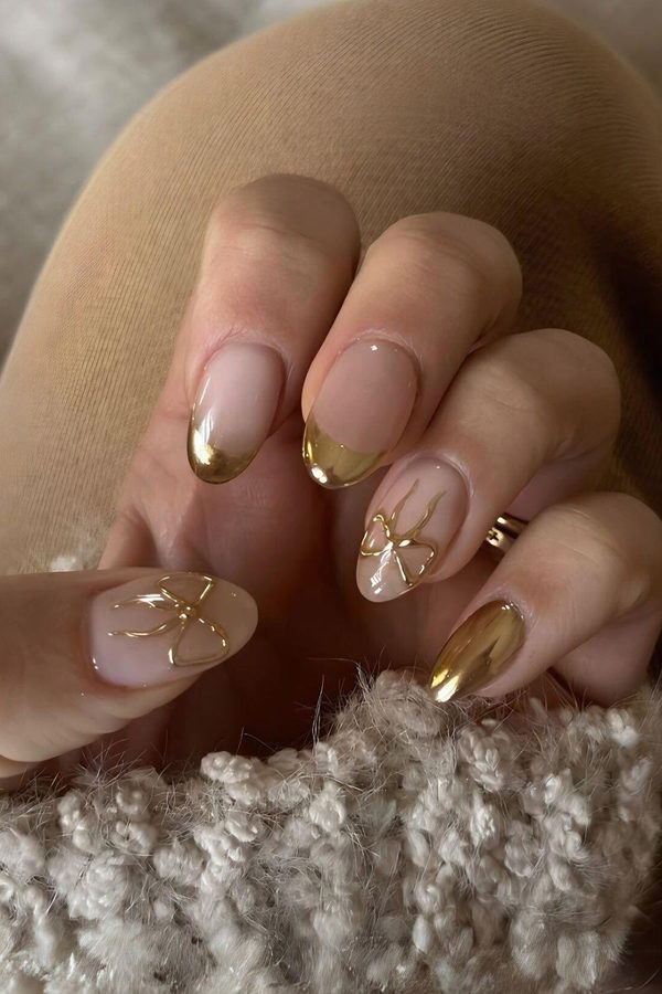Christmas nails trends