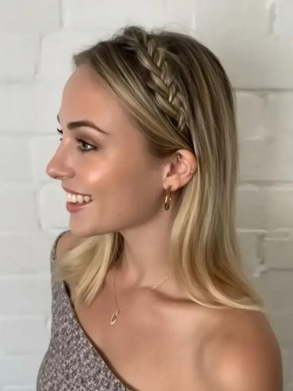 Side Braided Crown