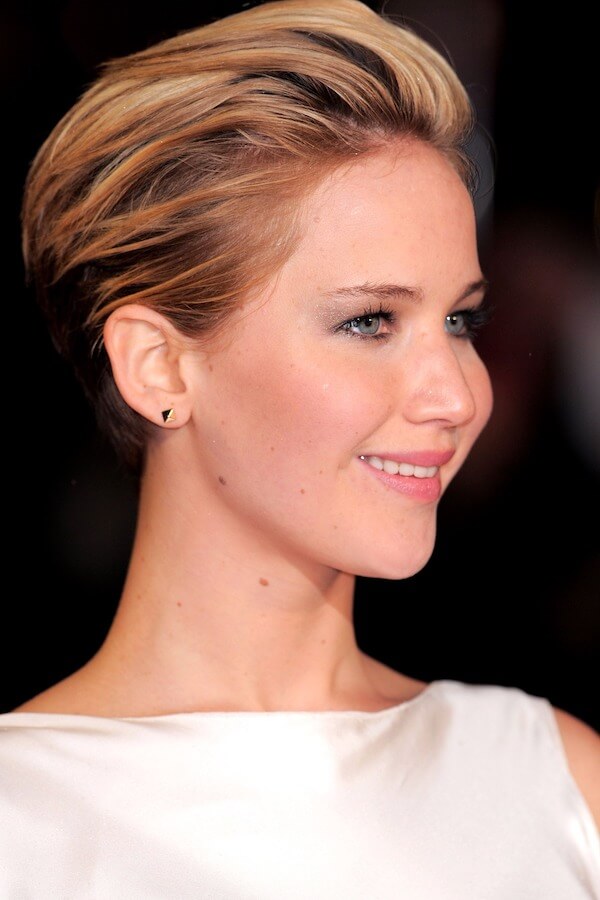 Sleek Brushed Back Pixie Cut