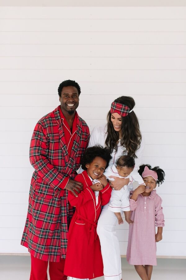 Coordinated Christmas Pajamas