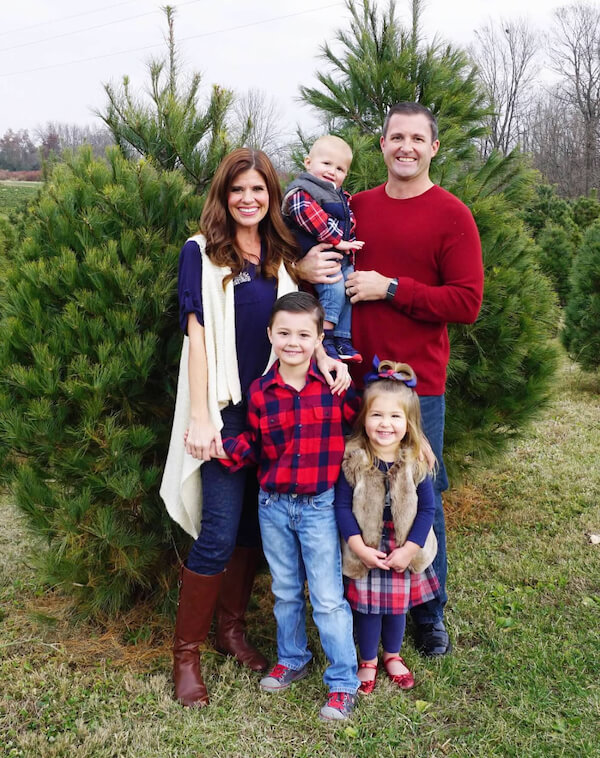 Buffalo Plaid and Denim Family Looks