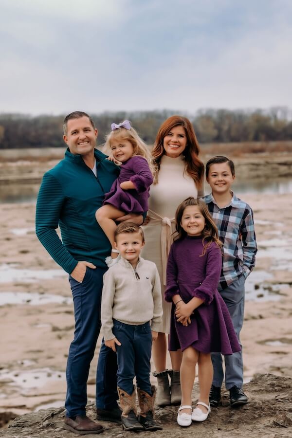 Jewel Tone Coordinated Family Outfits