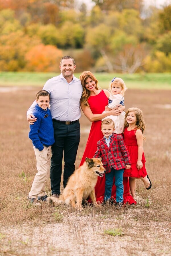 Elegant Red and Blue Holiday Looks
