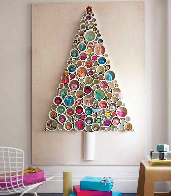 PVC Pipe Christmas Tree