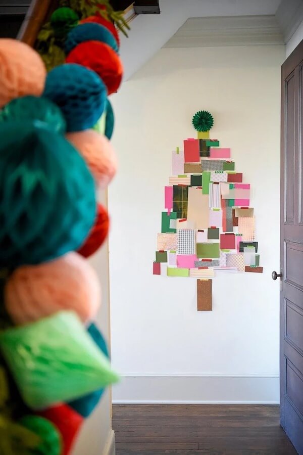 Paper Patchwork Tree
