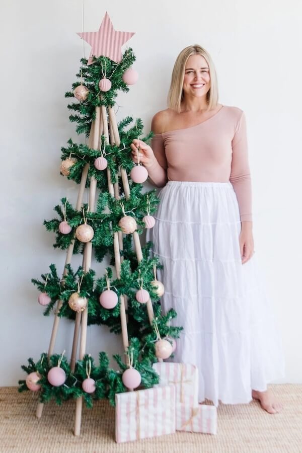 Minimalist Ladder Christmas Tree