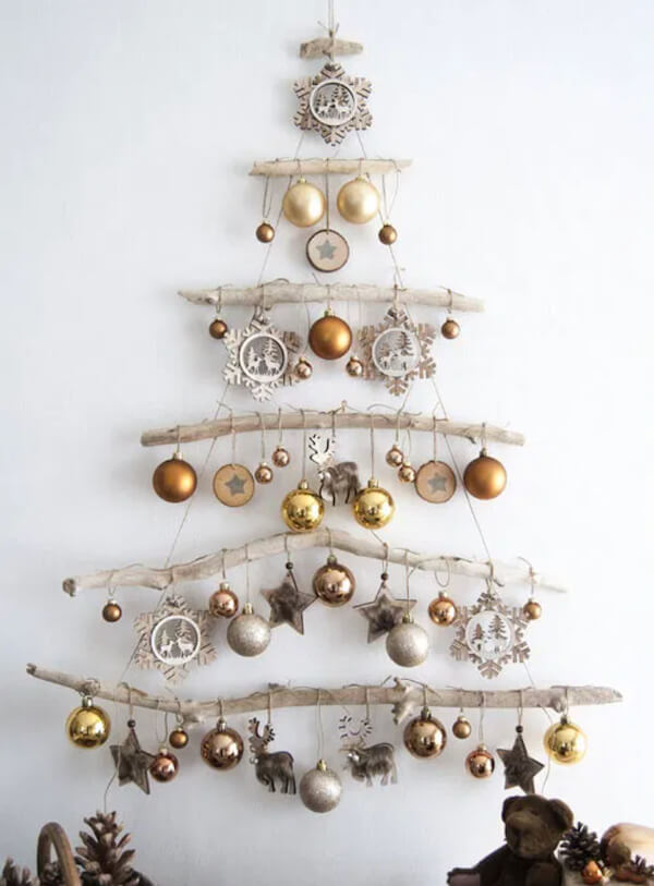 Driftwood Wall Hanging Tree