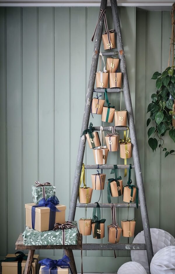 Ladder Advent Calendar Tree
