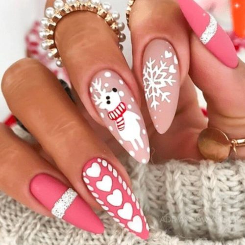 87 Festive Cute Christmas Nails & Holiday Nails [2023] You Should Try