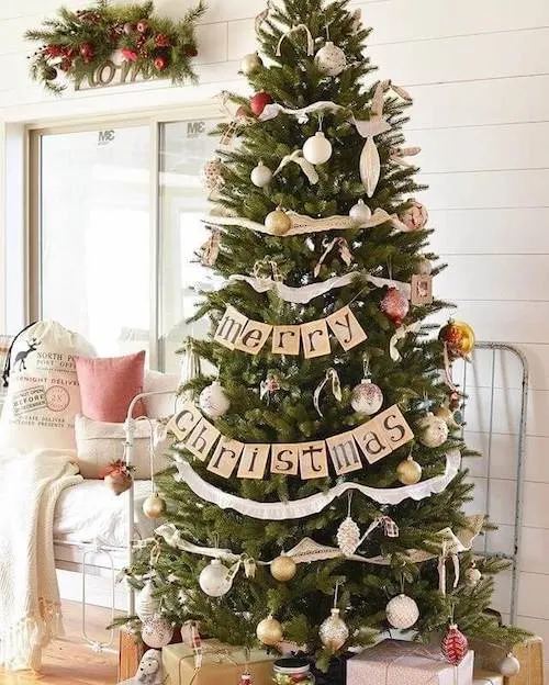 DIY christmas tree decor ideas